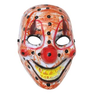 Clown Plastmaske