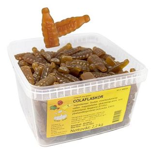Colaflasker Løsvægt Bøtte