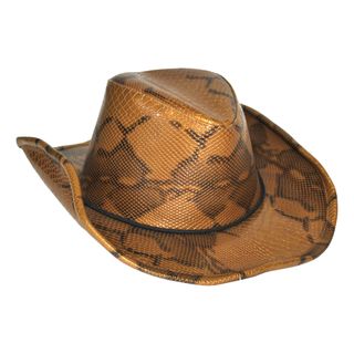 Cowboyhat Krokodillemønstret