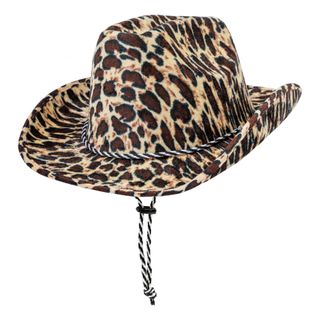 Cowboyhat Leopardmønstret