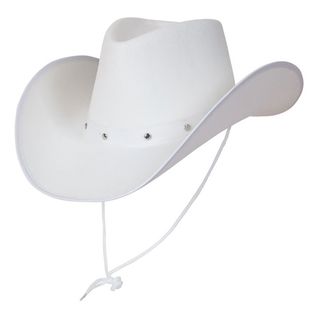 Cowboyhat Hvid