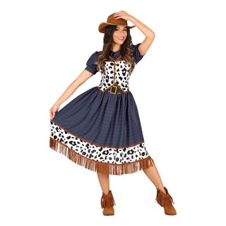 Cowgirl Kjole Kostume