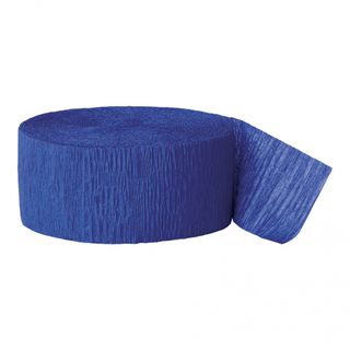 Crepepapirrulle Mørkeblå