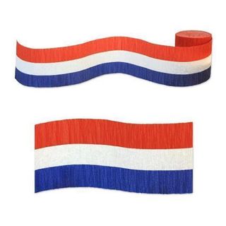 Creperulle Rød/Hvid/Blå