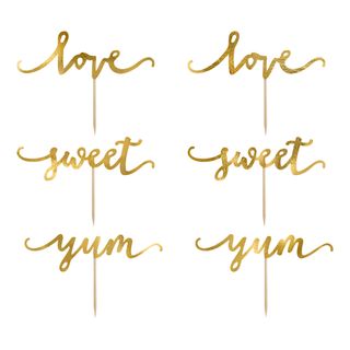 Cupcake Toppers Love