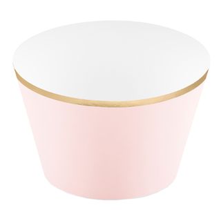 Cupcake Beholder Lyserød/Guld