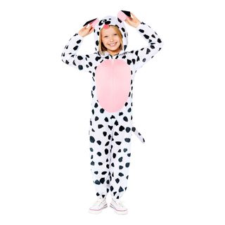 Dalmatiner Onesie Børnekostume