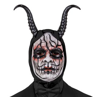 Dæmon med Horn Maske