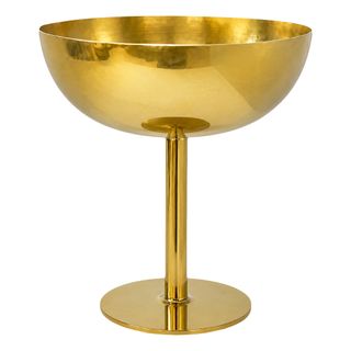 Dessertskål på Fot Guld Rostfritt Stål