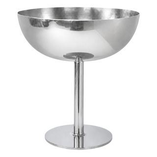 Dessertskål på Fot Silver Rostfritt Stål