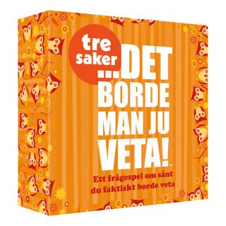 Sehän pitäisi tietää! Kolme asiaa Tietopeli