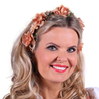 Hårbøjle Dirndl Blomster