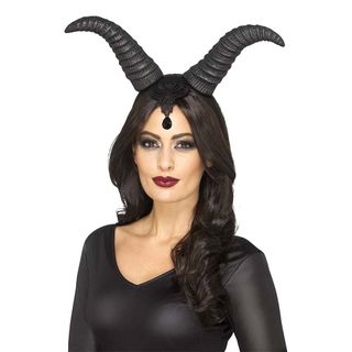 Hårbøjle Den Onde Fe Sorte Horn