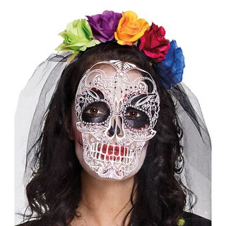 Diadem med Maske Day of the Dead