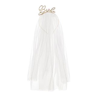Diadem Med Slør Bride