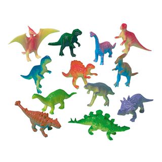 Plastfigurer Dinosaurer