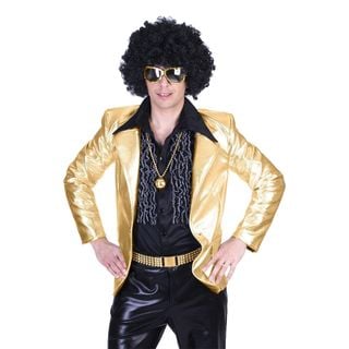 Disco Fever Jakke Guld