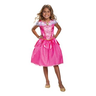 Disney Aurora Kjole Deluxe Børnekostume