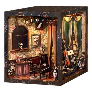 DIY Book Nook European Melody Soittorasiakirja
