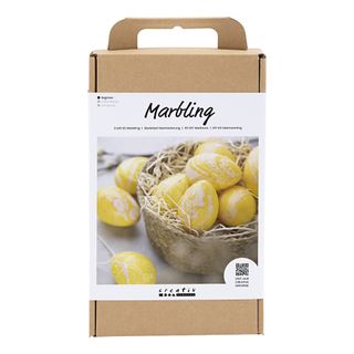 DIY Kit Marmorering Påskeæg