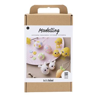 DIY Kit Modellering Påskefigurer