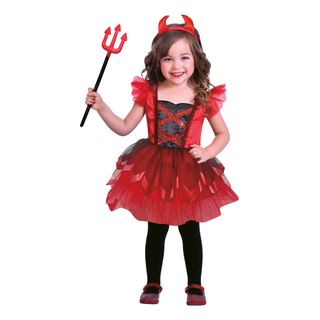 Djævel Kjole Baby Kostume