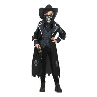 Dödskalle Cowboy Barn Maskeraddräkt