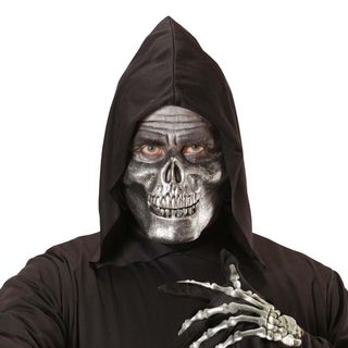 Kranium Halvmaske Sølv