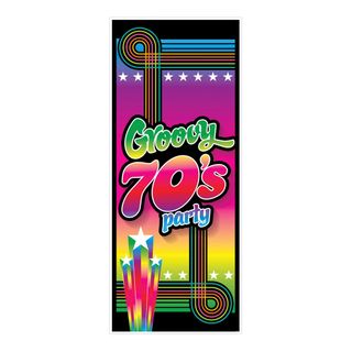 Dørdekoration Groovy 70's