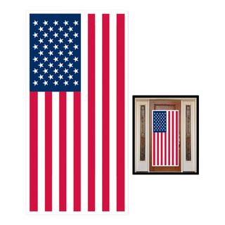 Dørdekoration USA-flag