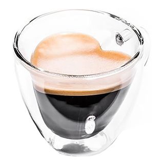 Glaskrus med Dobbelt Væg Hjerte