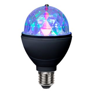 E27 Discokugle Flerfarvet