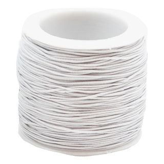 Elastisk Elastik på Rulle Hvid