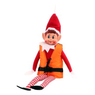 Elf on the Shelf med Flytväst Nissetillbehör