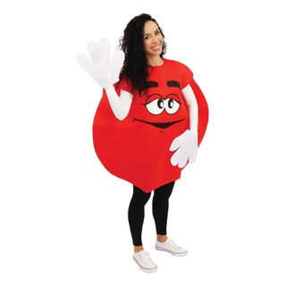 Chokoladelinse Rød Kostume