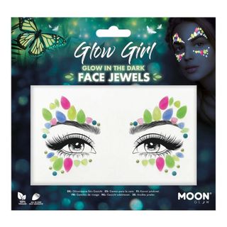 Moon Creations Face Jewels Selvlysende Glow Girl