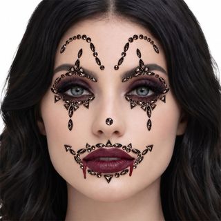Face Jewels Harlequin