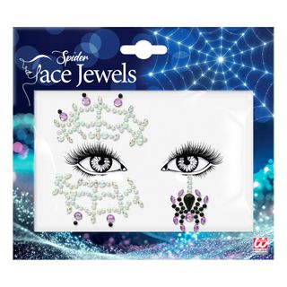 Face Jewels Edderkop