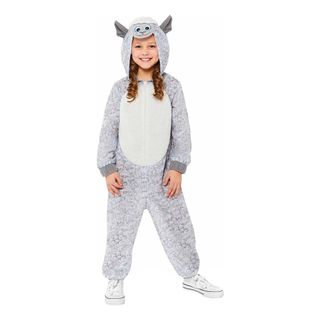 Får Jumpsuit Børnekostume
