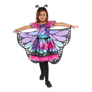 Sommerfuglekjole Børnekostume