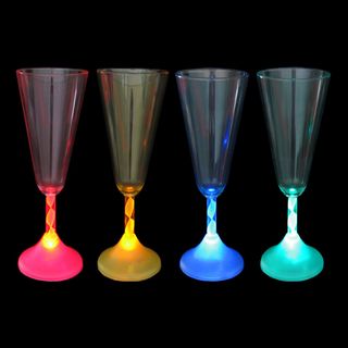 Farveskiftende Champagneglas
