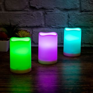 Farveskiftende LED-lys med Fjernbetjening