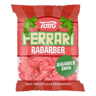 Ferrari Raparperi Karkkipussi