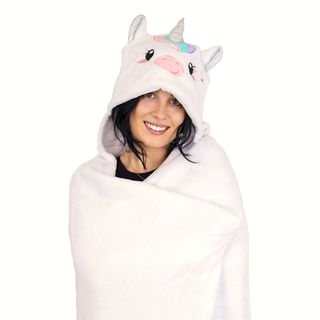 Tæppe med hætte Unicorn