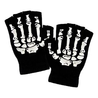 Fingerløse Skelethandsker
