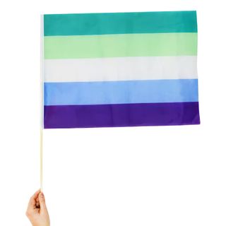 Flag på Pind Pride Gay