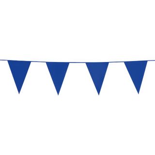 Vimpelguirlande Blå