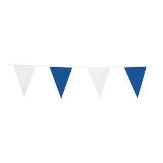 Vimpelguirlande Blå/Hvid