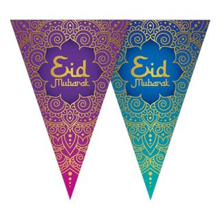 Vimpelguirlande Eid Mubarak