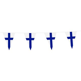 Flagguirlande Finland